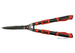 Ножиці до живоплоту YATO : Телескопічні ручки, L= 690/890, леза- 210 мм [6]