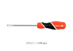 Викрутка плоска YATO : шліц SL5 х 150 мм [12/60/240]
