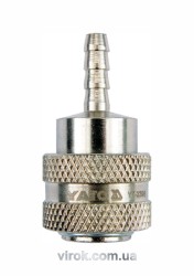 Швидкоз'єднуваний наконечник YATO до шлангу Ø= 1/2