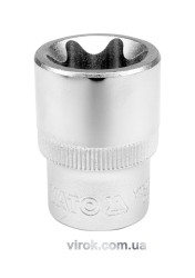 Головка торцева YATO : TORX E24, квадрат 1/2