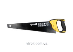 Ножівка по дереву VOREL : L= 450мм, W= 1мм, Тефлонове покриття, 65Mn,Тверд. 50-54 HRC, 7 зуб./1