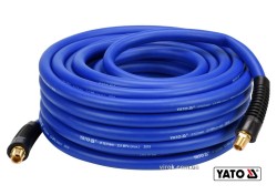 Шланг пневматичний гібридний (ПВХ+БНК) YATO: Ø12.5мм x 20м, Ø=3/8