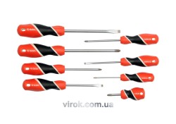 Набір викруток YATO : плоский шліц, 