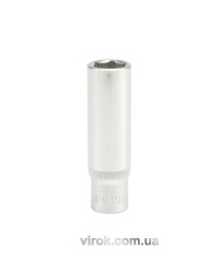 Головка торцева 6-гранна YATO : подовжена, квадрат 1/4