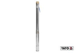 Насос для води глибинний YATO: 550Вт, 6000л/год, макс.висота- 50м, макс.глибина- 80м, кабель-20м [1]