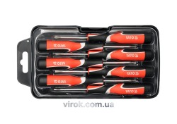 Набір викруток прецизійних YATO : SL2-3 мм, PH(2), 
