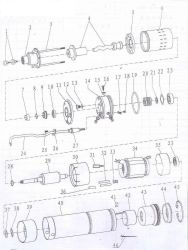 Насос шнековий свердловинний 1.1кВт H 190(116)м Q 45(25)л/хв Ø96мм (нерж) AQUATICA (DONGYIN) 4QGD1.5-120-1.1 (777214)