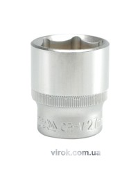 Головка торцева 6-гранна YATO : квадрат 1/2