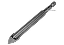 Свердло по склу і кераміці STHOR : YG6X, HEX-1/4