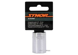 Головка торцева 6-гранна STHOR : квадрат- 1/2