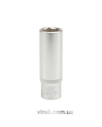 Головка торцева 6-гранна YATO : подовжена, квадрат 1/4