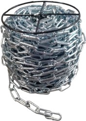 Ланцюг з короткою ланкою оцинкований ТМ 
