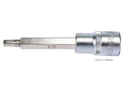 Головка торцева з насадкою HEX YATO : квадрат 1/2