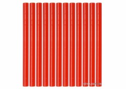 Стержні клейові YATO Ø=7,2 x 100 мм, червоні : уп. 12 шт. [50]