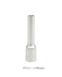 Головка торцева 6-гранна YATO : подовжена, квадрат 1/4