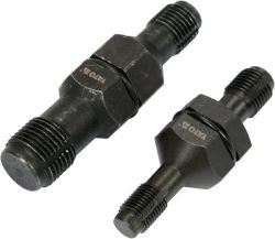 Набір для ремонту різьби свічок запалення  YATO : M10x1 мм,M12x1,25 мм,M14x1,5 мм,M18x1,5 мм, 2 шт.