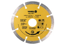 Диск відрізний алмазний сегментний VOREL : SEGMENT Ø= 115 мм [20/200]