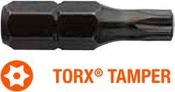 Насадка викруткова USH Industry : TORX Tamper T40T x 25 мм Torsion, Уп. 10 шт.
