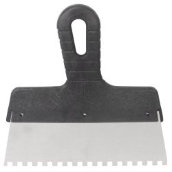 Шпатель зубчастий (нержавіючий) 200мм 6×6 GRAD (8321345)