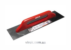 Терка гладилка YATO : L= 480x130 мм. нержавіюча [10]