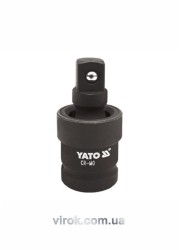 Подовжувач карданний ударний YATO : квадрат 3/4