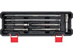 Мітчики різьбові для гнізд "свічок" запалювання YATO M8- М18, l= 80-260 мм, 7 елем. [10]