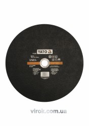 Диск відрізний по металу YATO : Ø= 400 х 32 мм, h= 4.0 мм [5/25]