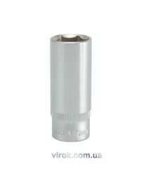 Головка торцева 6-гранна YATO : подовжена, квадрат 3/8