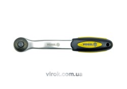 Тріщатка VOREL до головок торцевих, вигнута, квадрат 3/8