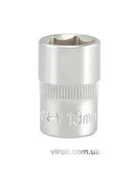 Головка торцева 6-гранна YATO : квадрат 3/8