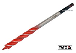 Свердло по дереву YATO : Ø= 10 мм, L= 165 мм, HRC 40-45 з 4 пругами, HEX- 1/4