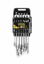 Набір ключів комбінованих з тріщаткою Stanley FatMax 12 од. (?????)