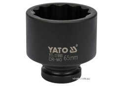 Головка торцева ударна 12-гранна YATO : квадрат 1