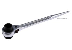 Ключ торцевий YATO з тріщаткою : M= 19x22 мм, L= 315 мм [2/40]