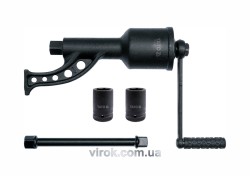 Вороток з редуктором YATO : квадрат 1