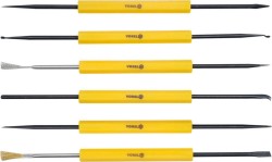 Набір інструментів для паяння VOREL, кпл. 6 шт. [25/100]