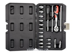 Набір головок торцевих YATO : квадрат 1/4