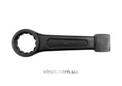 Ключ накидний ударний YATO : М= 32 мм, L= 195 мм, CrV [5/25]
