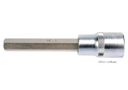 Головка торцева з насадкою HEX YATO : квадрат 1/2