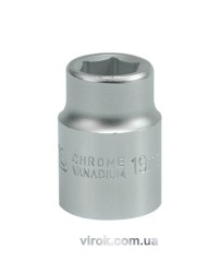 Головка торцева 6-гранна YATO : квадрат 3/4