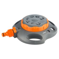 Дощувач на пластиковій базі 8 режимів (ABS) FLORA (5013714)