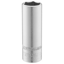Головка 1/4 х 12 мм, з шестигранним профілем, висока, метрична. STANLEY FMMT17964-0