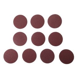 Круг наждачний самоклейний 125 мм, папір класу E, щільність - 220 г/м², К40, уп. 10 од. INTERTOOL BT-0554