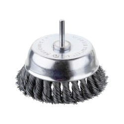 Щітка чашкова 100 мм для дриля, 1/4
