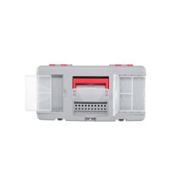 Ящик для інструменту з металевими замками, 16" 415*210*190 мм INTERTOOL BX-0516