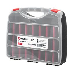 Органайзер 19" 480*380*80 мм INTERTOOL BX-4003