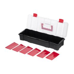 Органайзер 18", 7 комірок, 6 знімних перегородок, 460*165*91 мм INTERTOOL BX-4042