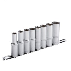 Набір головок подовжених на планці: 10-22 мм, 1/2