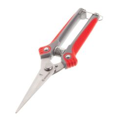 Секатор для винограду 200 мм, INOX, двокомпонентна рукоятка INTERTOOL FT-1015