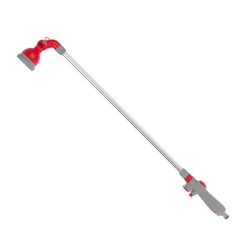 Пістолет-розпилювач для поливу на штанзі 90 см 9-функціональний (центральний, туман, душ, повний, кутовий, злива, плаский, струмінь, коло) ABS, PP,TPR INTERTOOL GE-0041